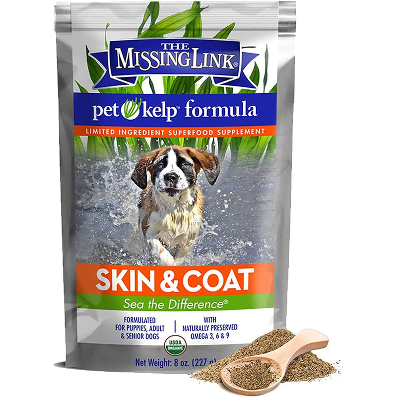 The Missing Link Pet Kelp Formula Skin and Coat Dogs 8 oz. The Missing Link