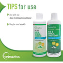 Vetoquinol Aloe & Oatmeal Pet Shampoo Soap Free for Dog & Cat 16 oz. Vetoquinol