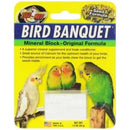 Zoo Med Bird Banquet Mineral Block Original Seed Formula Food 1 oz. Zoo Med