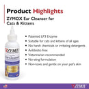 Zymox Enzymatic Ear Cleanser for Cats and Kittens 4 oz. ZYMOX