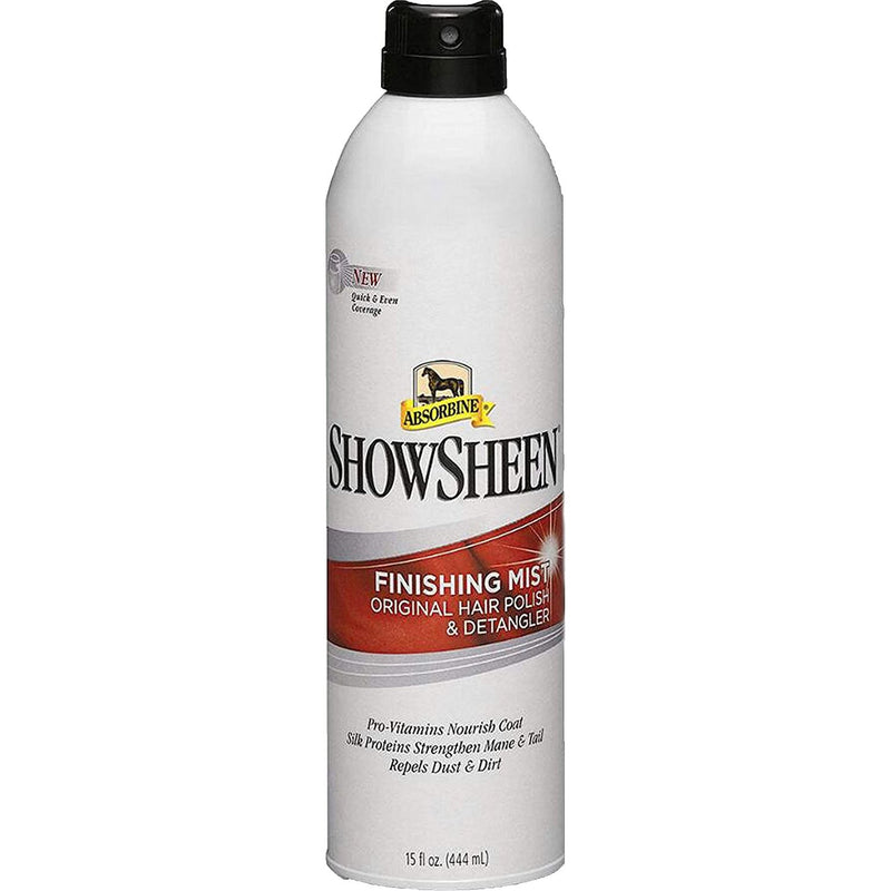 Absorbine ShowSheen Finishing Mist, Streak-Free Shine, 15 oz. Absorbine