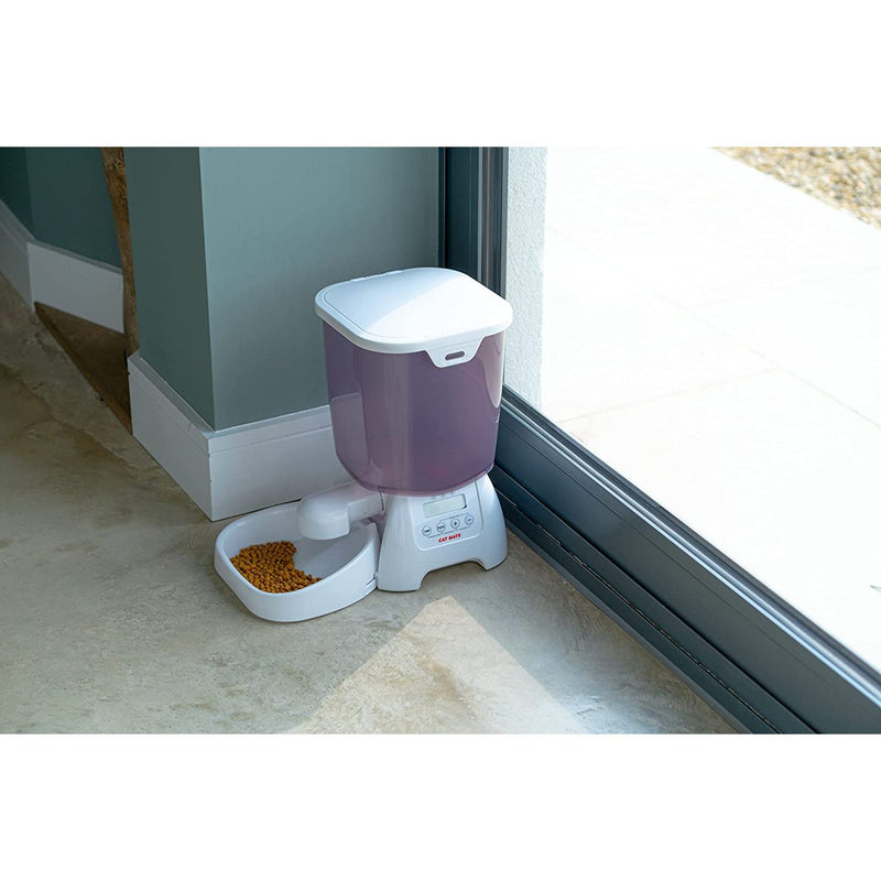 Cat Mate C3000 Automatic Dry Food Feeder for Cats & Small Dogs Closer Pets