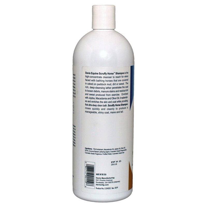 Davis Scruffy Horse Shampoo 32 oz. Bottle Davis