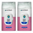 Earthbath Ultra-Mild Wild Cherry Puppy Grooming Wipes 100CT Earthbath