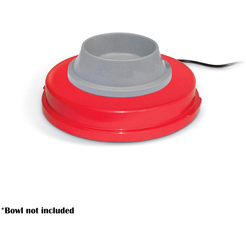 K&H Pet Products Universal Waterer Deicer Red 15.5" x 15.5" x 3" K&H Pet Products