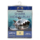 Marshall Ferret Shark Hide-N-Play Toy Gray Marshall Pet Products